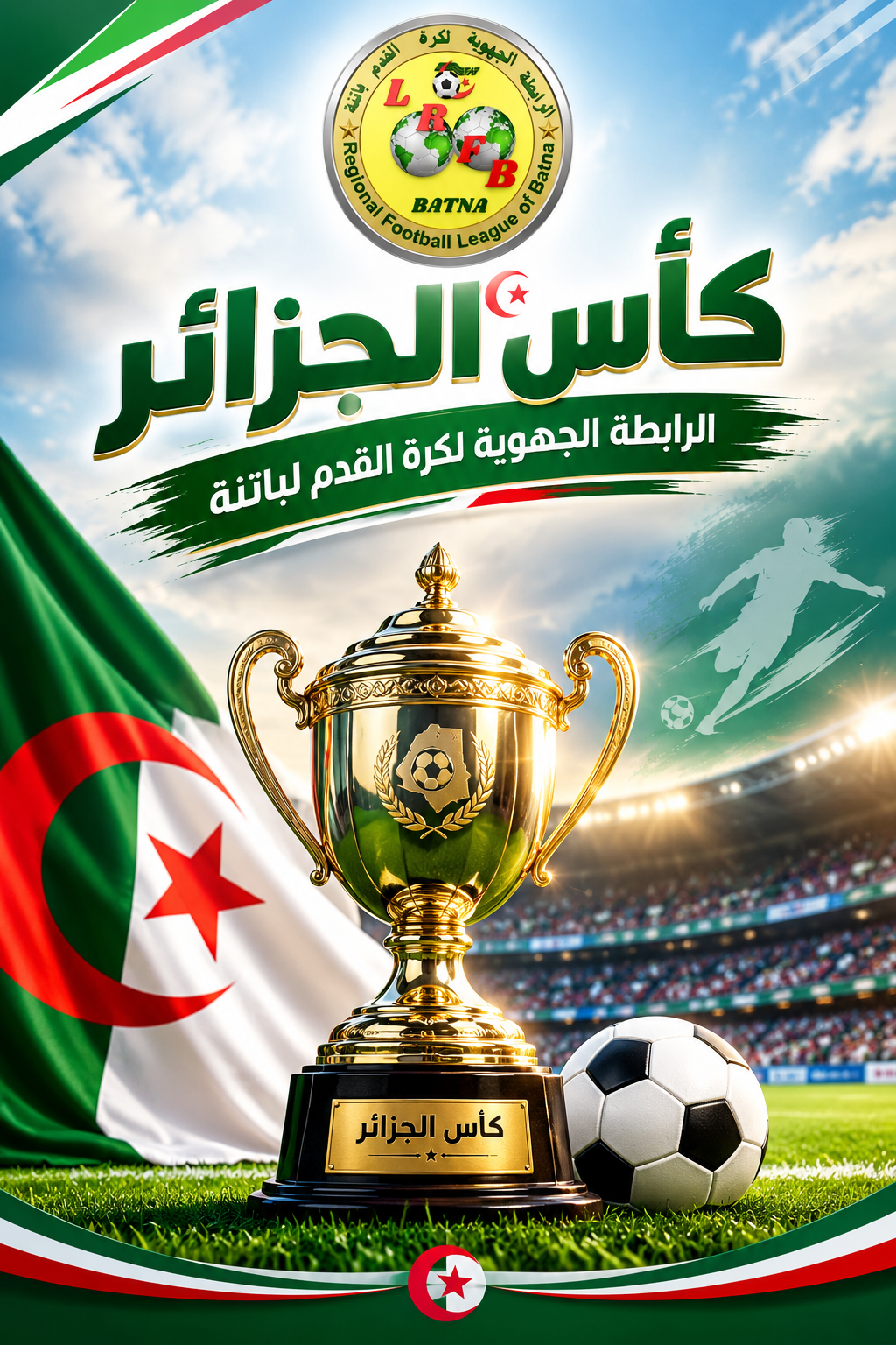 برنامج مباريات الدور التصفوي الأول لكأس الجزائر أكابر نسخة 2027