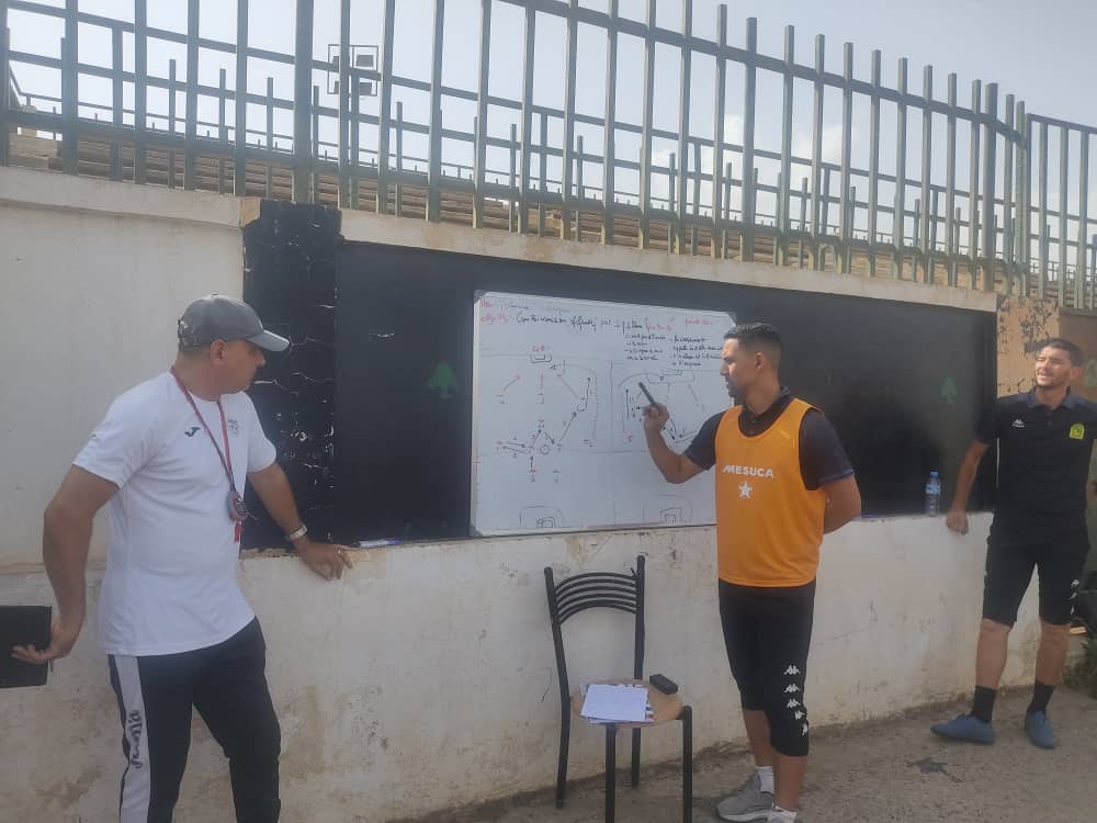 المديرية التقنية للرابطة الجهوية لكرة القدم باتنة: جانب من  التجمع الثالث للتربص التكويني للمدرّبين للحصول على رخصة  CAF  C