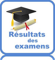 Résultats examens écrits de passage au grade Régional