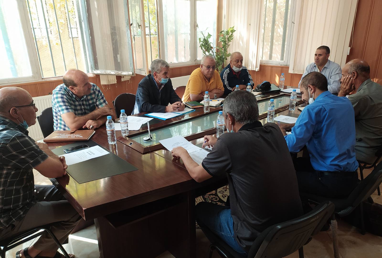 بيان رقم 12 بتاريخ 05 أكتوبر 2021  : اجتماع عمل مختلط رقم 01 بين المدير الجهوي للتحكيم و رؤساء لجان التحكيم للرابطات الولائية