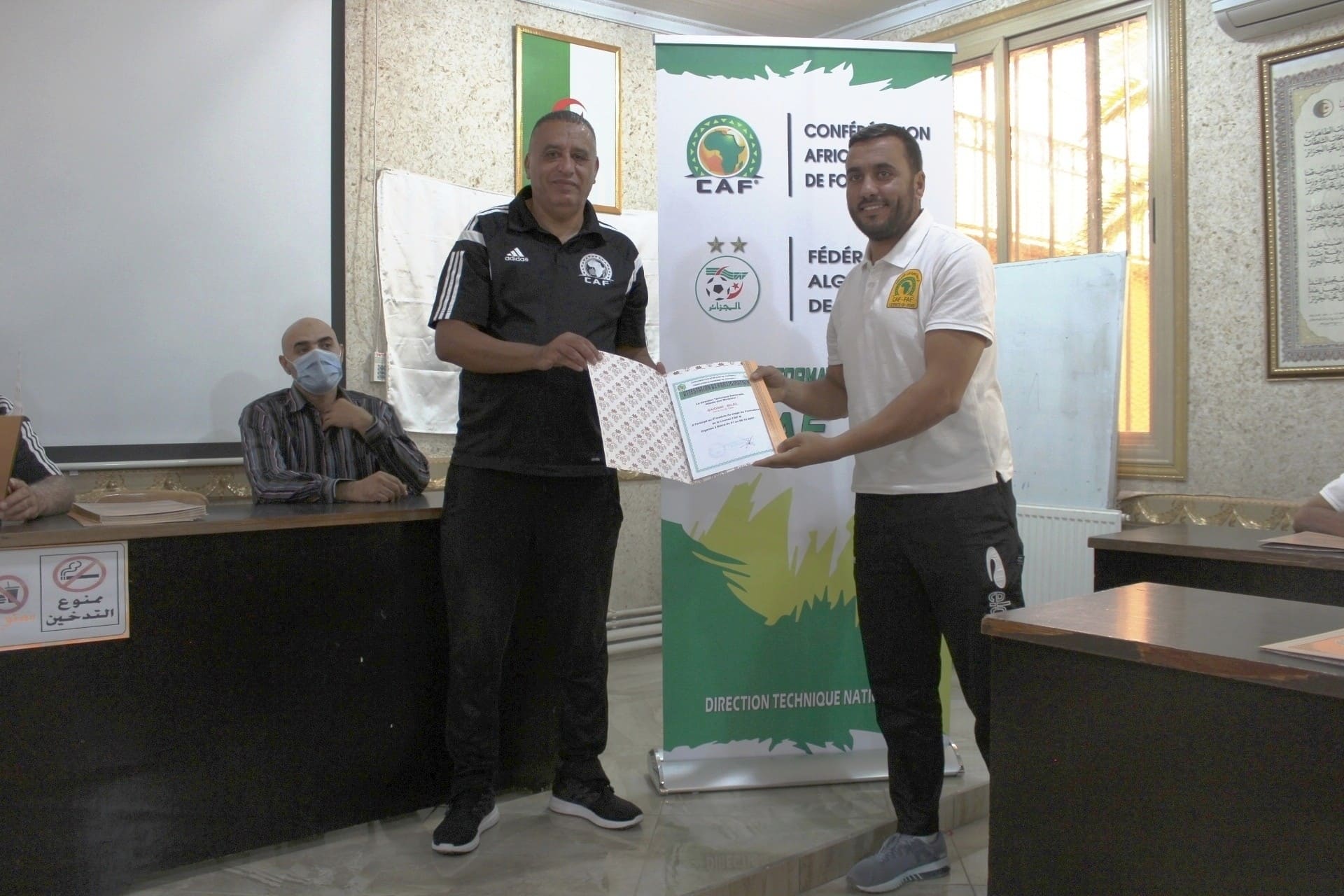 Photos Stage CAF B 2eme Module Groupe Est du 01 au 06.10.2021