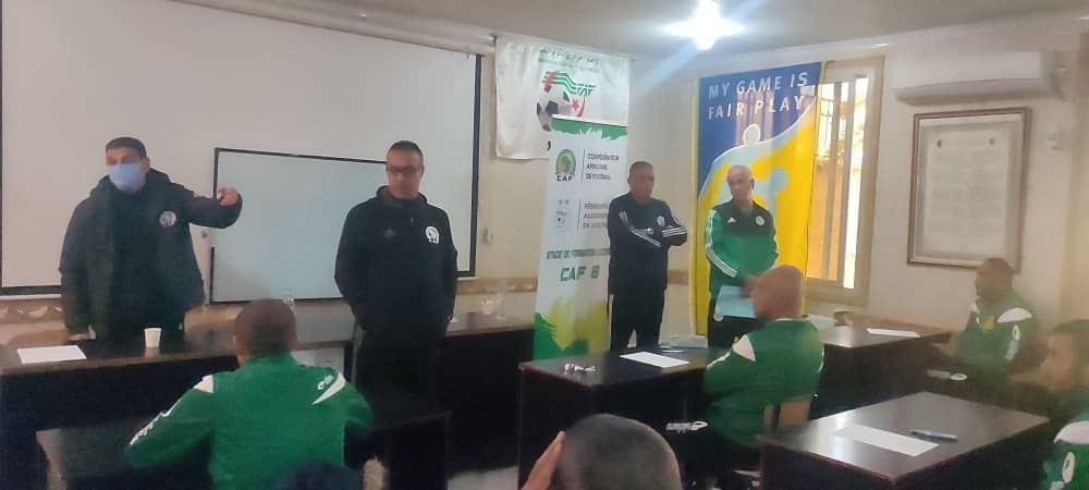 FORMATION : CLÔTURE STAGE DE LA LICENCE CAF-B 4ème Module du 13 au 18.Novembre 2021